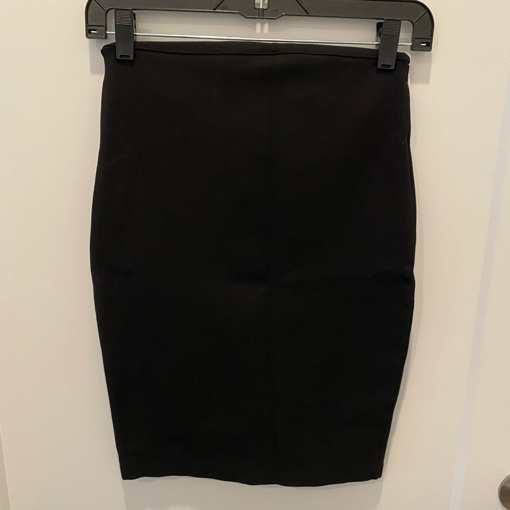 Zara black pencil skirt